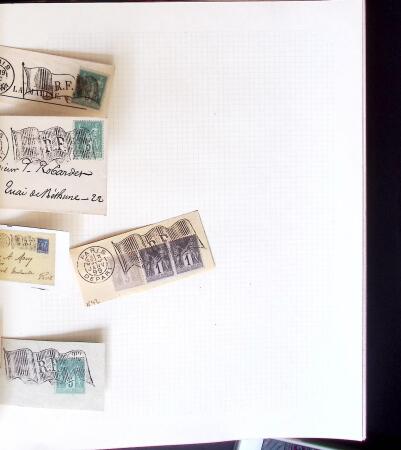 1860-1900 un classeur contenant une grande partie des