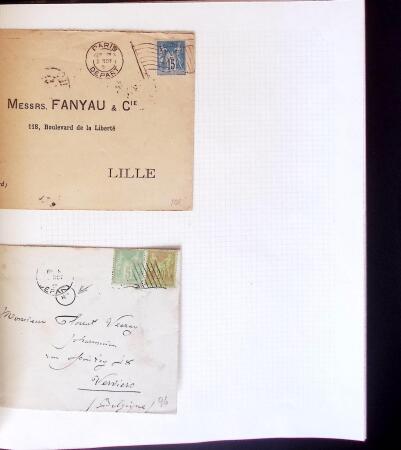 1860-1900 un classeur contenant une grande partie des