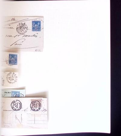 1860-1900 un classeur contenant une grande partie des
