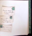 1860-1900 un classeur contenant une grande partie des