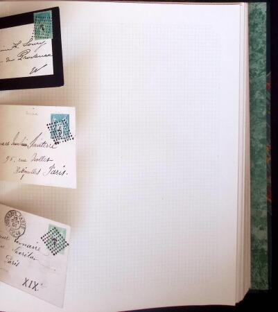 1860-1900 un classeur contenant une grande partie des