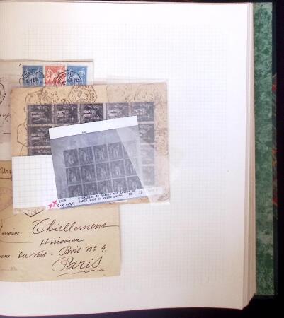 1860-1900 un classeur contenant une grande partie des