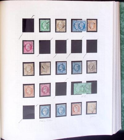1860-1900 un classeur contenant une grande partie des