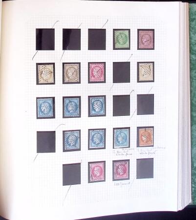 1860-1900 un classeur contenant une grande partie des
