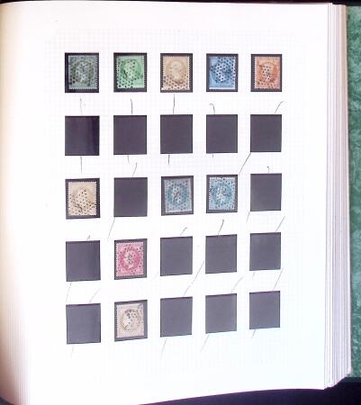 1860-1900 un classeur contenant une grande partie des