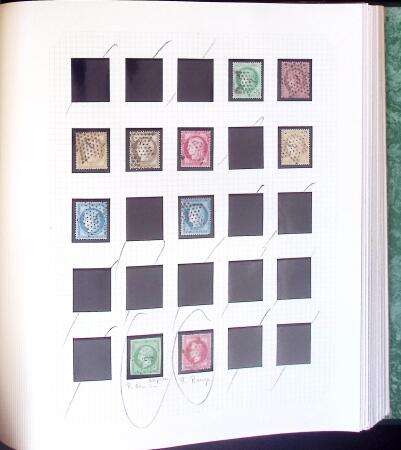 1860-1900 un classeur contenant une grande partie des