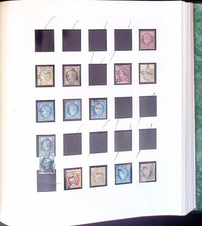 1860-1900 un classeur contenant une grande partie des