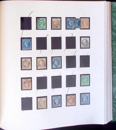 1860-1900 un classeur contenant une grande partie des