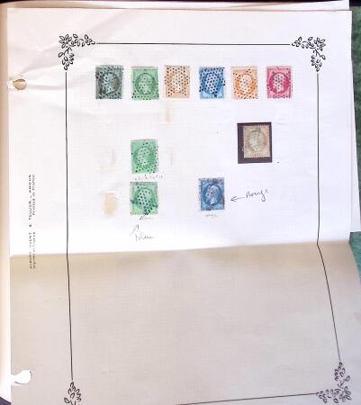 1860-1900 un classeur contenant une grande partie des