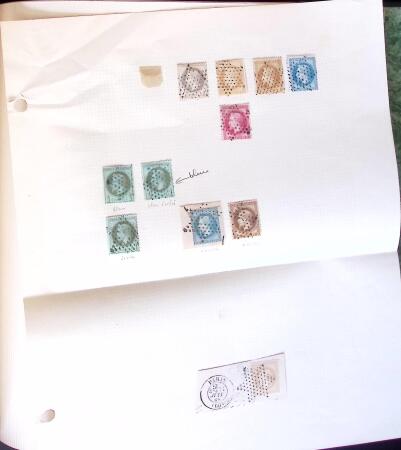 1860-1900 un classeur contenant une grande partie des