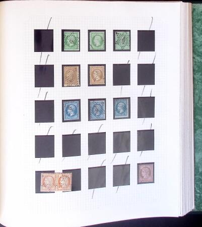 1860-1900 un classeur contenant une grande partie des