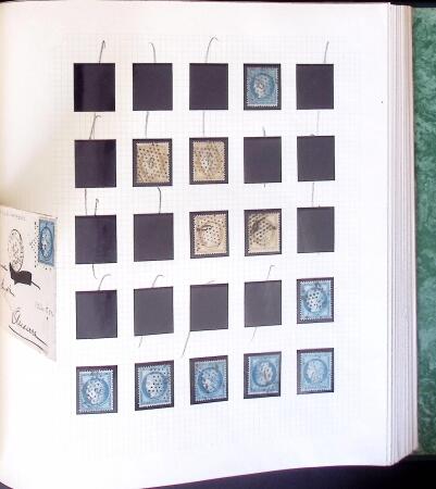 1860-1900 un classeur contenant une grande partie des