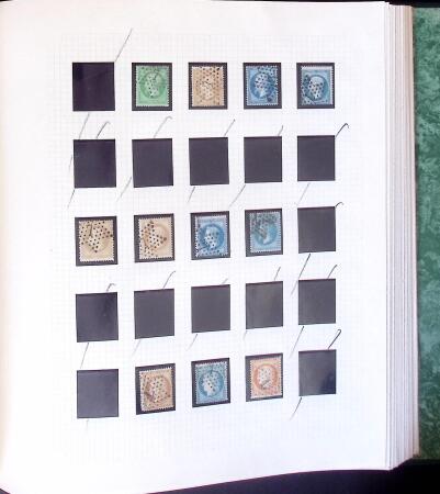 1860-1900 un classeur contenant une grande partie des