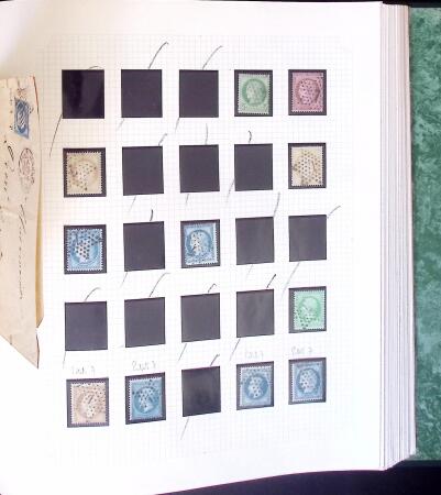 1860-1900 un classeur contenant une grande partie des