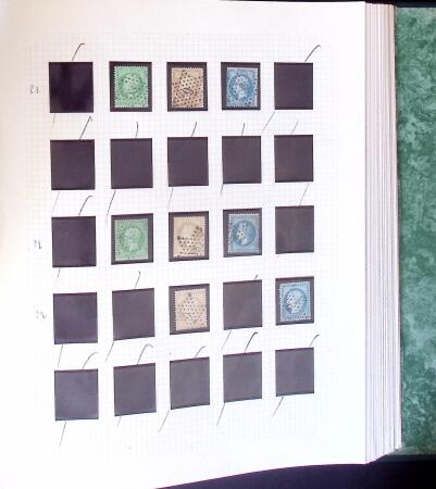 1860-1900 un classeur contenant une grande partie des