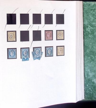 1860-1900 un classeur contenant une grande partie des