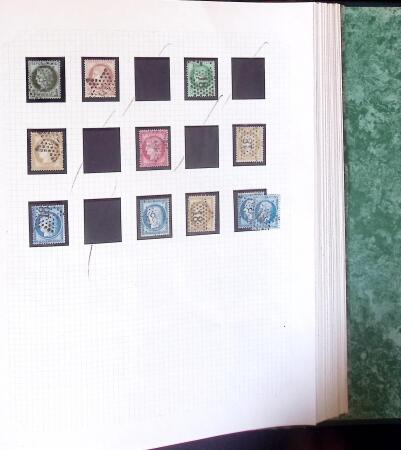 1860-1900 un classeur contenant une grande partie des