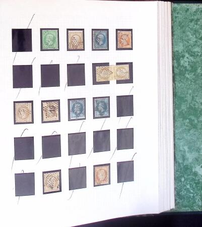 1860-1900 un classeur contenant une grande partie des