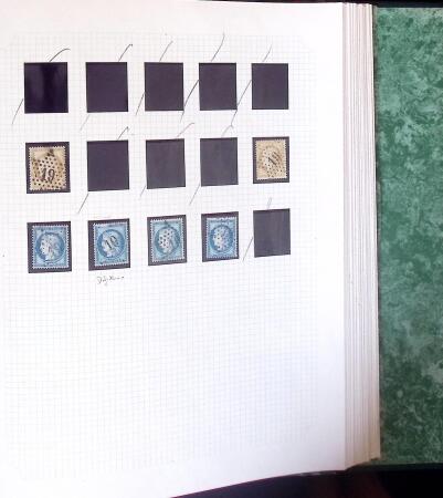 1860-1900 un classeur contenant une grande partie des