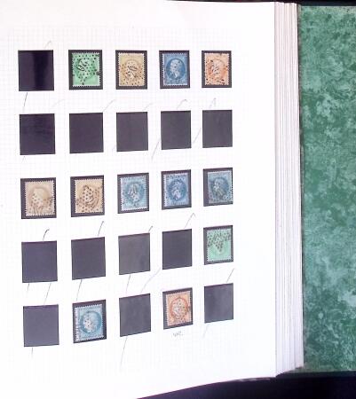 1860-1900 un classeur contenant une grande partie des