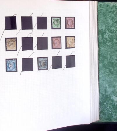 1860-1900 un classeur contenant une grande partie des