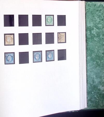 1860-1900 un classeur contenant une grande partie des
