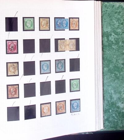 1860-1900 un classeur contenant une grande partie des