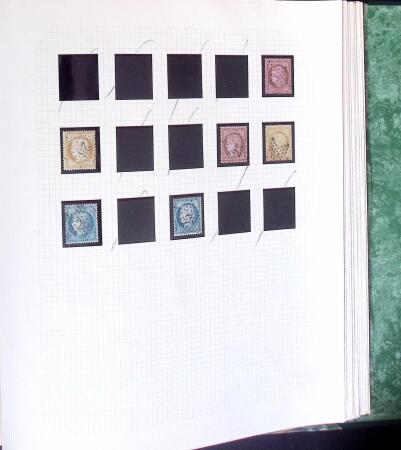 1860-1900 un classeur contenant une grande partie des