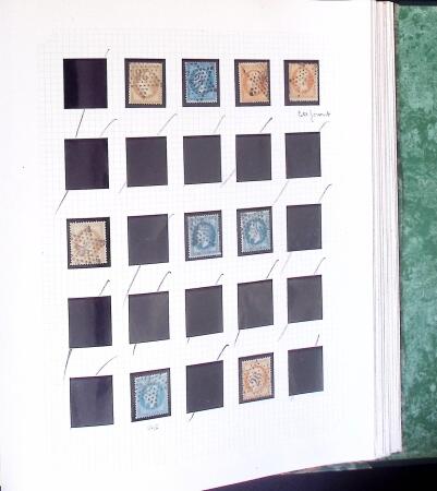 1860-1900 un classeur contenant une grande partie des