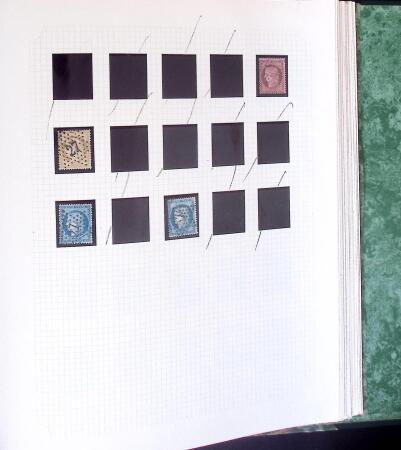 1860-1900 un classeur contenant une grande partie des