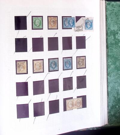 1860-1900 un classeur contenant une grande partie des