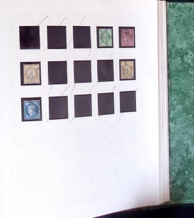 1860-1900 un classeur contenant une grande partie des