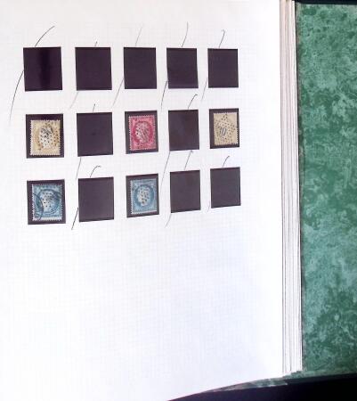 1860-1900 un classeur contenant une grande partie des