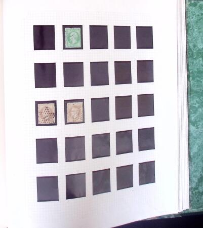 1860-1900 un classeur contenant une grande partie des