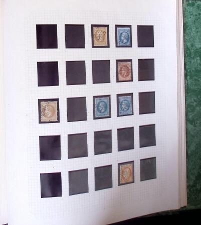 1860-1900 un classeur contenant une grande partie des