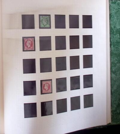 1860-1900 un classeur contenant une grande partie des
