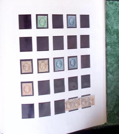 1860-1900 un classeur contenant une grande partie des