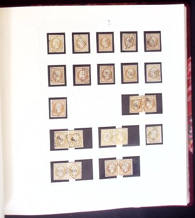 1849-1890 Superbe collection commençant au N°1 avec