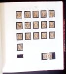 1849-1890 Superbe collection commençant au N°1 avec