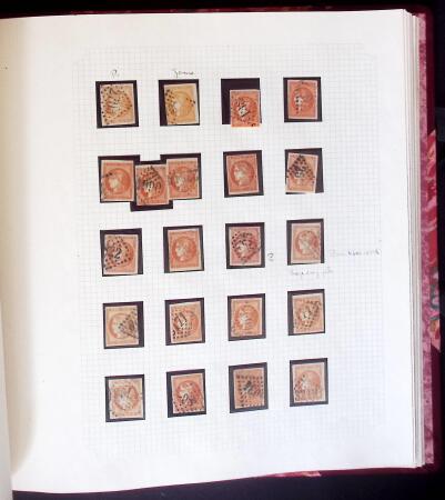 1849-1890 Superbe collection commençant au N°1 avec