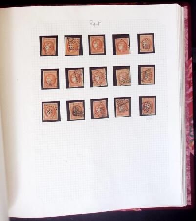 1849-1890 Superbe collection commençant au N°1 avec