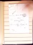 1849-1880 3 gros classeurs de lettres rangées par