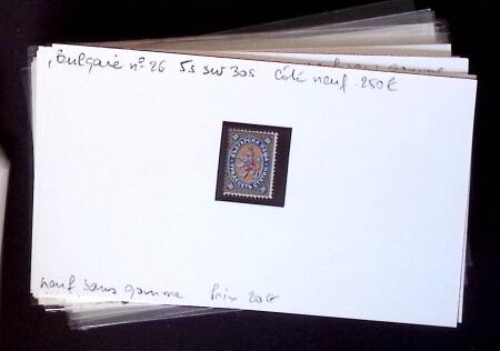 1850-1900 Selection of better items on cards