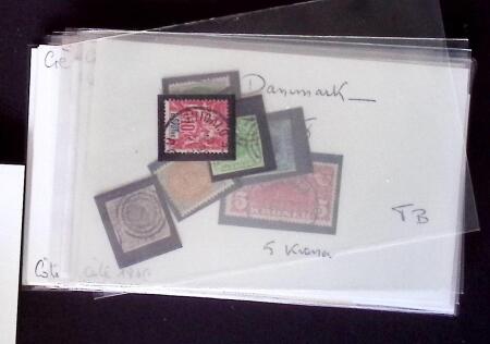 1850-1900 Selection of better items on cards