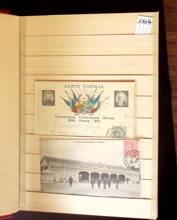 1900-1950 2 gros classeurs avec des lettres et des