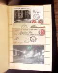 1900-1950 2 gros classeurs avec des lettres et des