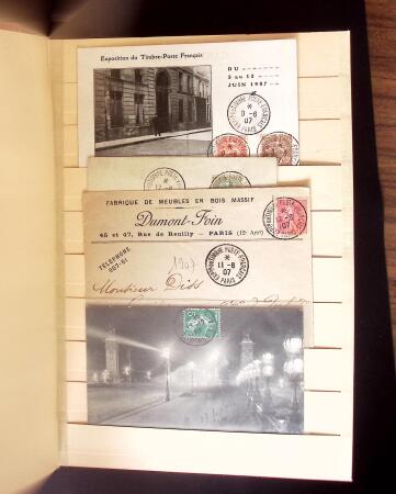1900-1950 2 gros classeurs avec des lettres et des