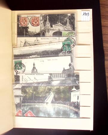 1900-1950 2 gros classeurs avec des lettres et des