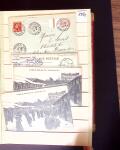 1900-1950 2 gros classeurs avec des lettres et des