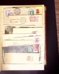 1900-1950 2 gros classeurs avec des lettres et des